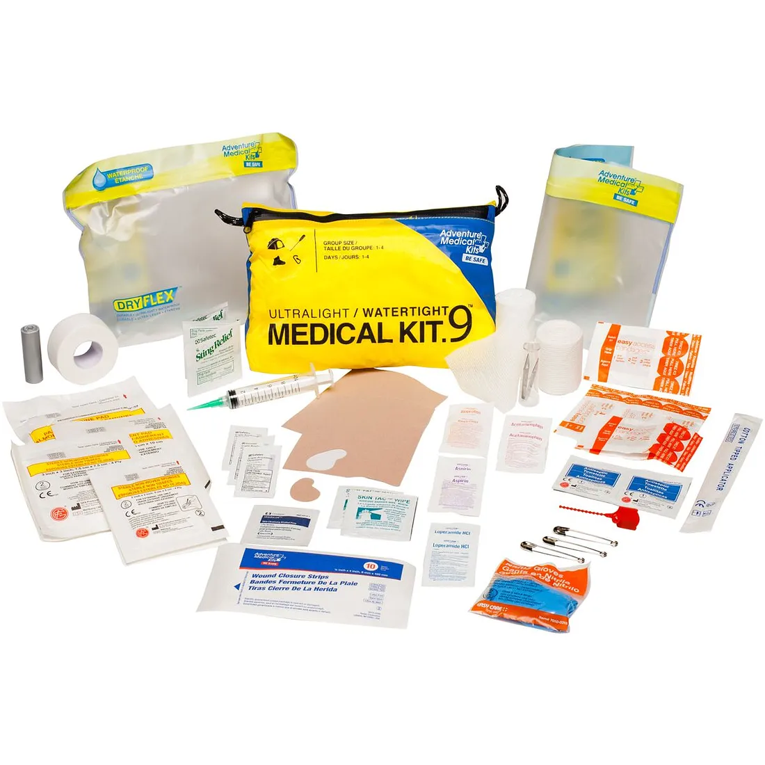 Adventure Medical Kits UltraLight/Watertight .9 Camping First Aid Kit