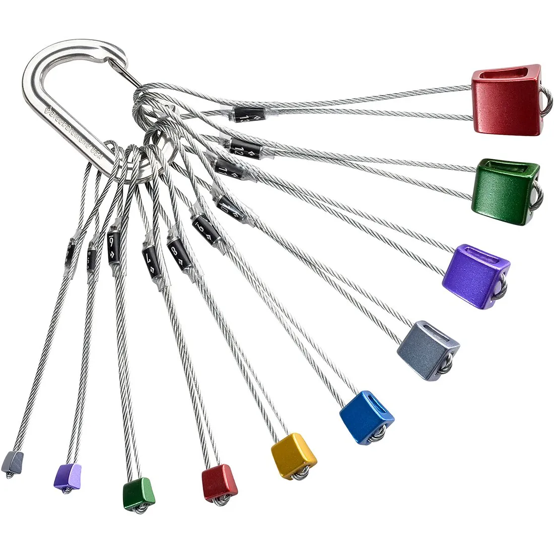Black Diamond Wired Stopper Climbing Nuts and Stoppers